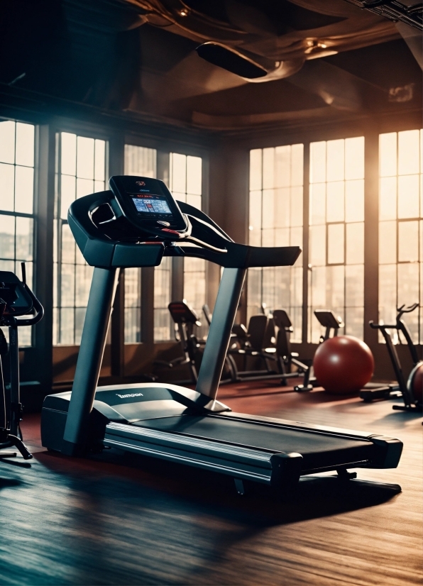 Enlarge Image Ai Online, Exercise Machine, Exercise Equipment, Building, Treadmill, Gym