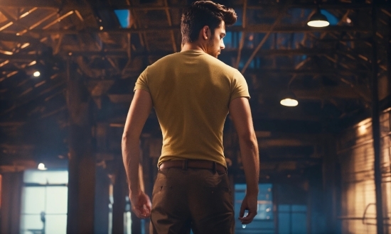 Epic Background Wallpaper, Muscle, Flash Photography, Sleeve, Standing, Elbow