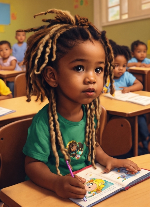 Feitan Wallpaper, Photograph, Cornrows, Black, Table, Chair