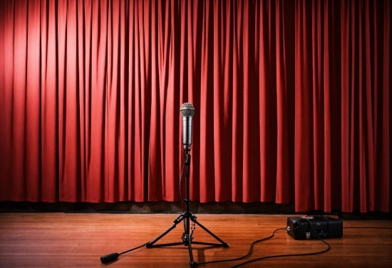 Fotojet Youtube Banner, Theater Curtain, Stage Is Empty, Entertainment, Performing Arts, Red