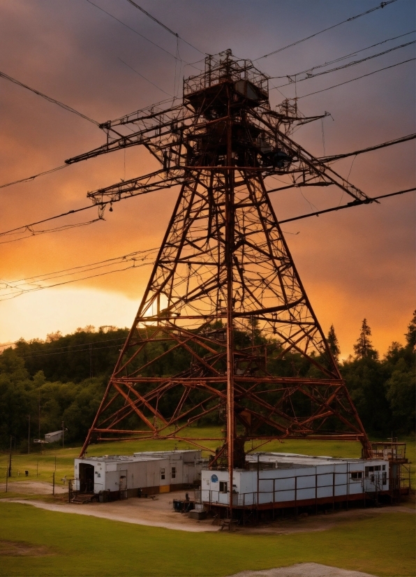 Generate Ai Pictures, Sky, Cloud, Plant, Tower, Electricity