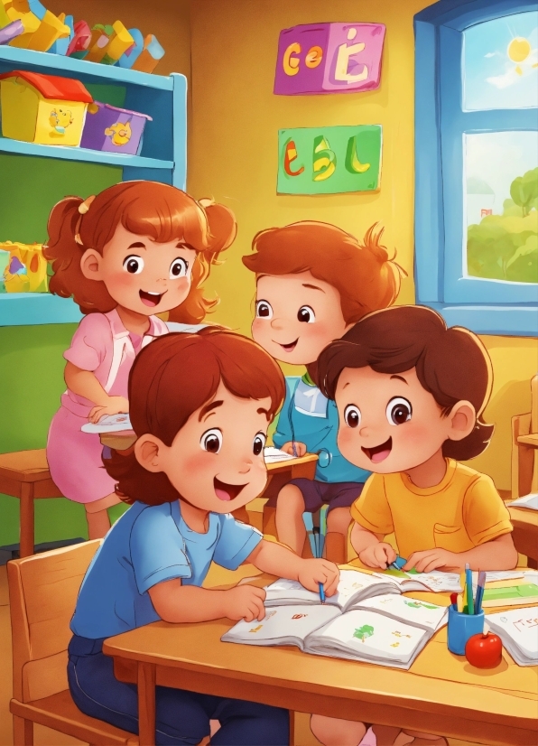 Happy Fathers Day Vector, Smile, Cartoon, Table, Sharing, Art