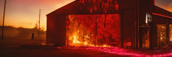 Hd Background Desktop 4k, Building, Wood, Heat, Fire, Tree