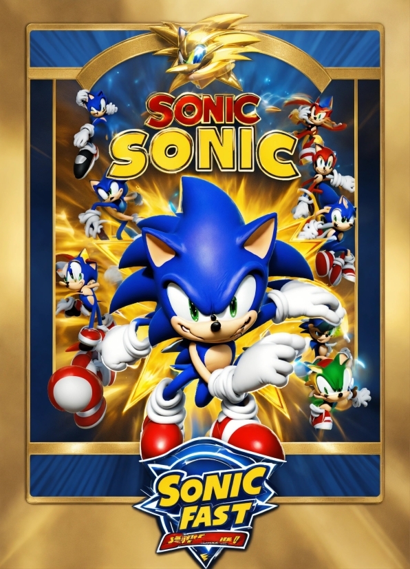 Illustrator 2023 Mac Torrent, Cartoon, Poster, Font, Sonic The Hedgehog, Publication