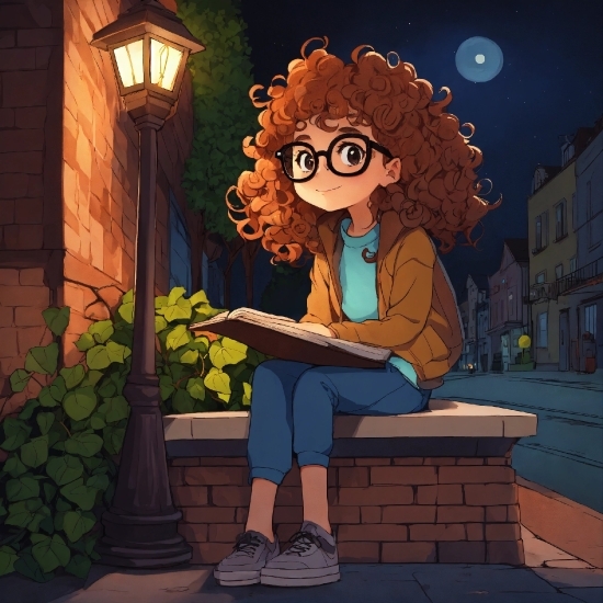 Instagram Background Photo, Cartoon, Plant, Window, Art, Moon