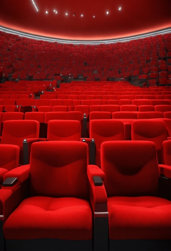 Instagram Photo Download Full Hd, Chair, Building, Entertainment, Movie Theater, Red