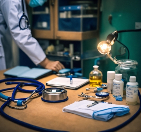 Intelligence Photo, Table, Bottle, Desk, Engineering, Eyewear