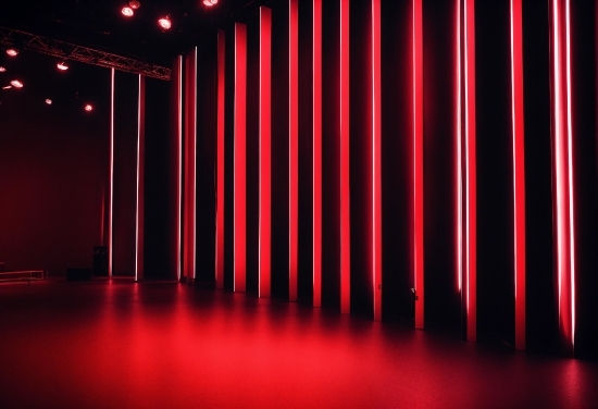 Kakashi Wallpaper 4k, Stage Is Empty, Theater Curtain, Entertainment, Red, Magenta