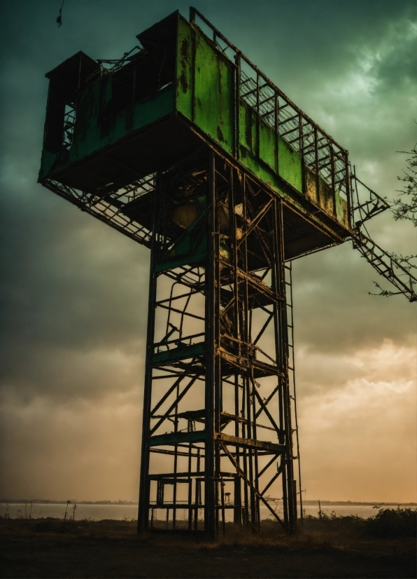 Lord Shiva Wallpaper 4k, Cloud, Sky, Building, Tower, Gas