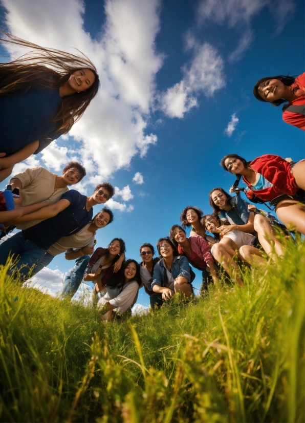 Mac Desktop Backgrounds, Cloud, Plant, Sky, People In Nature, Happy