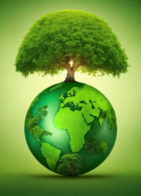 Matching Couple Wallpaper Anime, World, Green, Globe, Organism, Natural Landscape