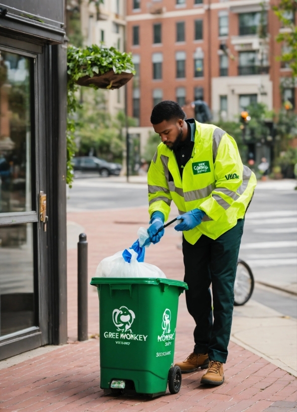 Messi Argentina Wallpaper, Waste Container, High-visibility Clothing, Green, Waste Containment, Infrastructure