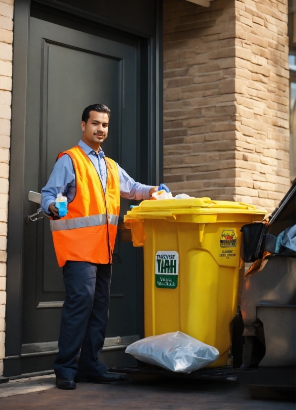 Mkbhd Wallpapers, Waste Containment, Waste Container, High-visibility Clothing, Workwear, Yellow