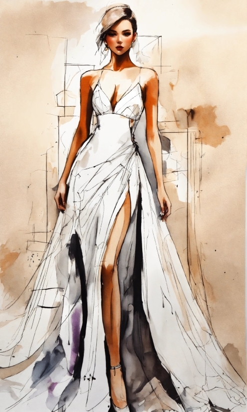 Mood Board Template, Waist, Style, Gown, Fashion Design, Thigh