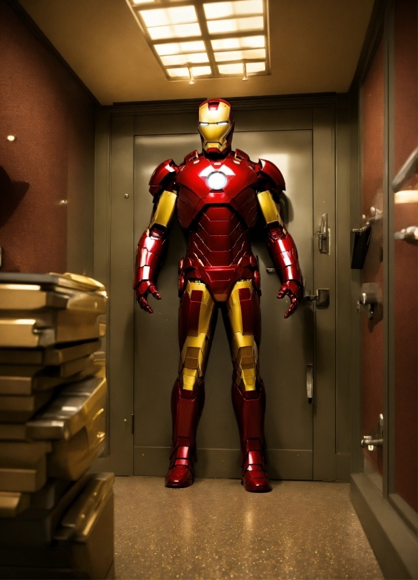 Music Open Ai, Iron Man, Avengers, Door, Machine, Action Figure