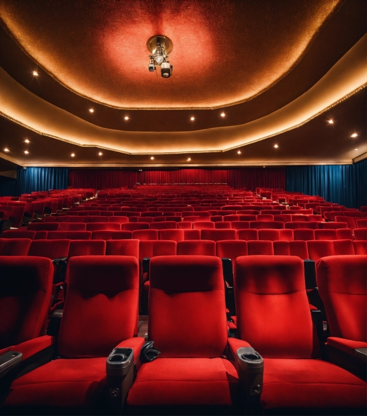 Online Photo Ai, Light, Movie Theater, Interior Design, Entertainment, Chair