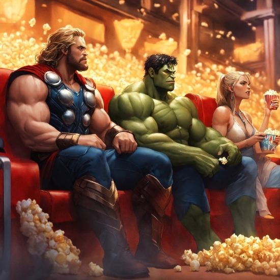 Photo Banane Wala Background, Hulk, Cartoon, Art, Fun, Natural Foods