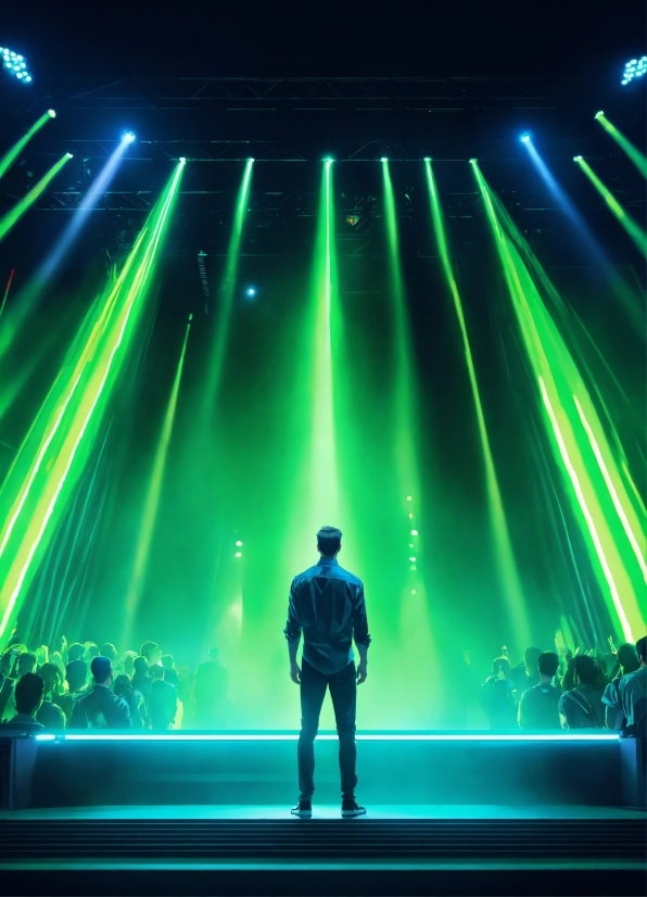 Picsart Ke Background, Green, Light, Concert, Entertainment, Music