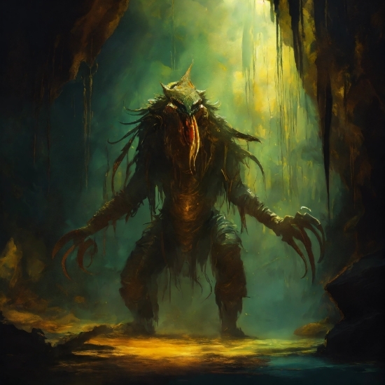 Poster Background Hd, Art, Cg Artwork, Fictional Character, Supernatural Creature, Darkness