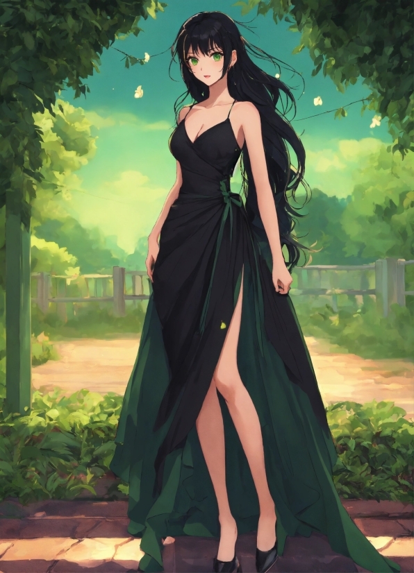 Roronoa Zoro Wallpaper, Hair, Plant, Green, Dress, Tree