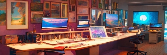 Table, Building, Desk, Interior Design, Art, Entertainment