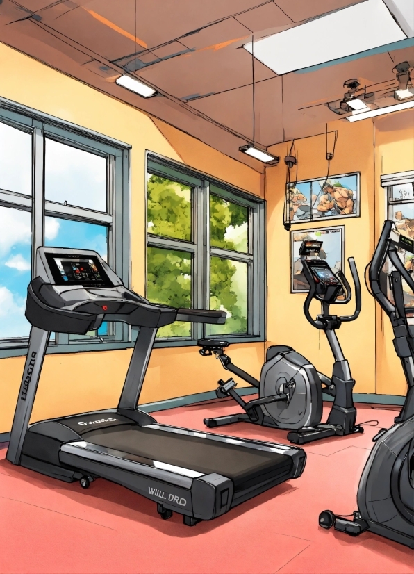 Toothbrush Clipart, Exercise Machine, Window, Interior Design, Flooring, Floor