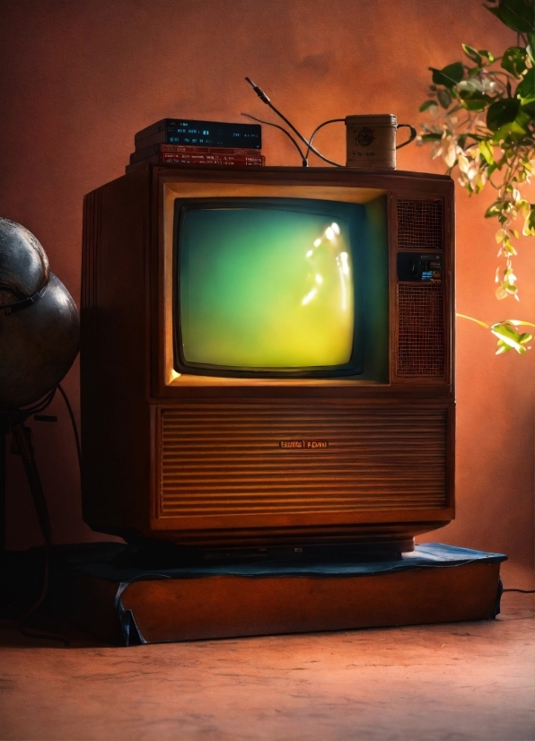 Vintage Desktop Wallpaper, Output Device, Rectangle, Wood, Television Set, Computer Monitor Accessory