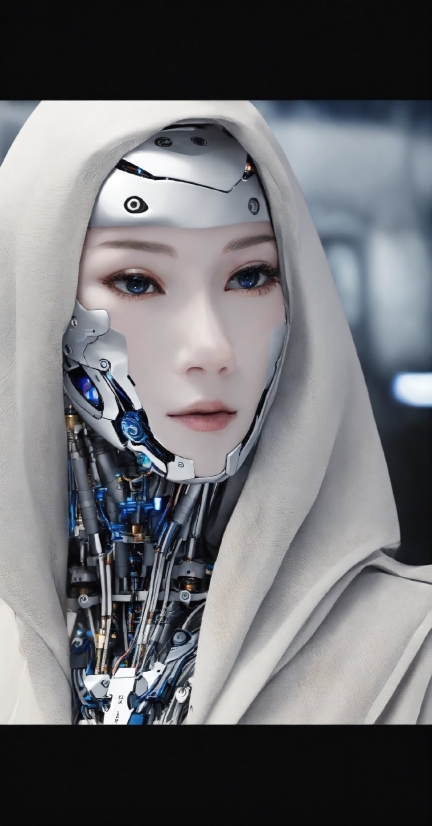 Ai 2030, Outerwear, Eyelash, Sleeve, Automotive Design, Abaya