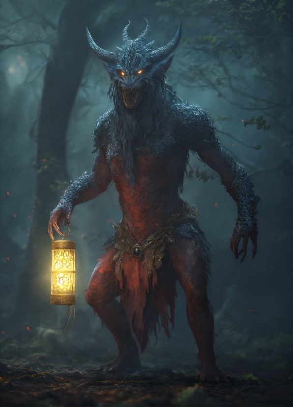 Ai Continue Image, Cg Artwork, Art, Supernatural Creature, Darkness, Fictional Character