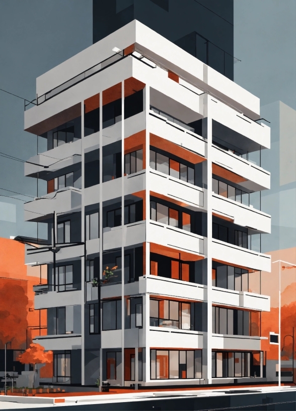 Ai Dalle, Building, Window, Tower Block, Tower, Urban Design