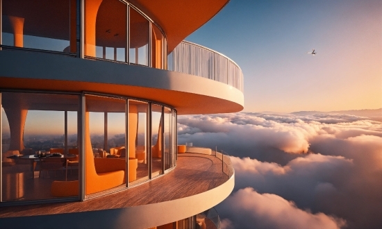 Ai Design Website, Sky, Building, Orange, Cloud, Window