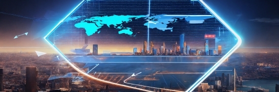 Ai Development 2022, Light, World, Architecture, Skyscraper, Line