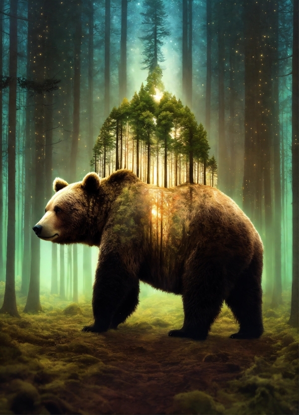 Ai Development Companies, Plant, Light, Brown Bear, World, Carnivore