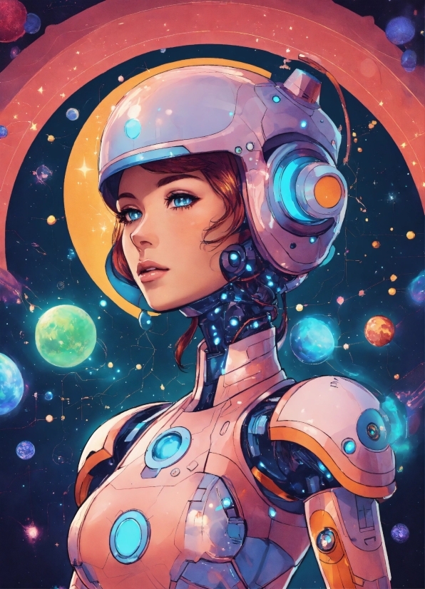 Ai Ml Technology Solutions, Art, Cartoon, Astronaut, Entertainment, Painting