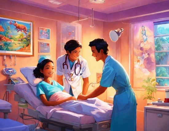 Ai That Makes Cartoon Realistic, Blue, Medical Equipment, Medical, Leisure, Health Care