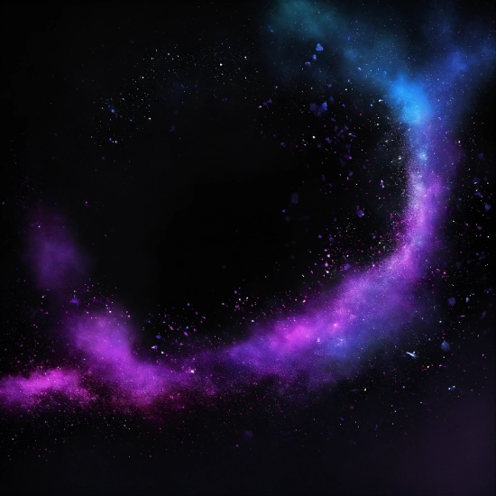 Ai Wombo Dream Generator, Atmosphere, Nebula, Purple, Galaxy, Astronomical Object