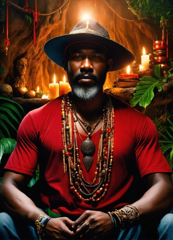 Animated Background Video No Copyright, Human, Temple, Lighting, Beard, Hat