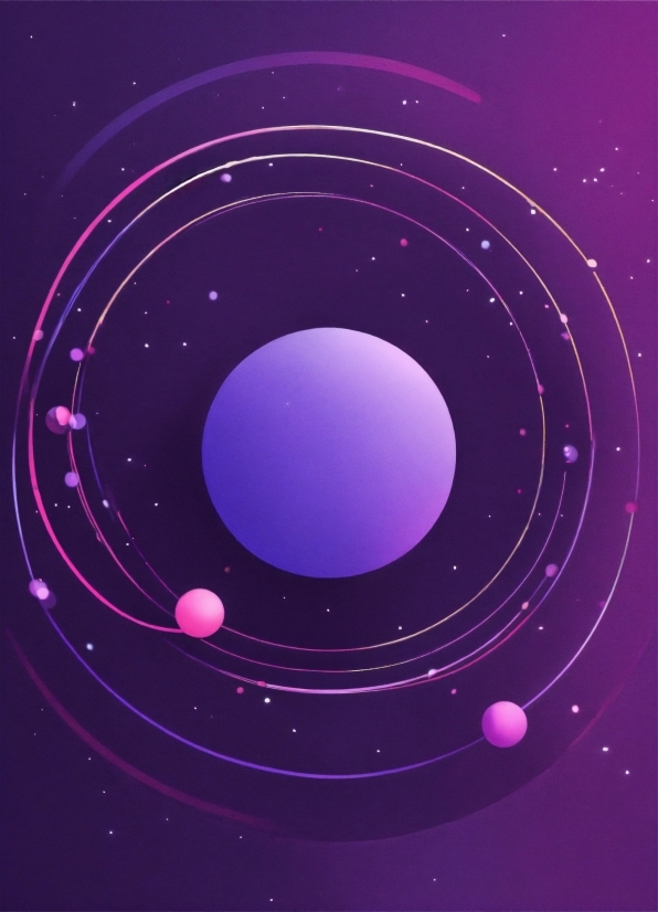 Art, Astronomical Object, Font, Circle, Magenta, Symmetry