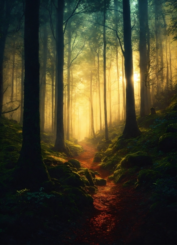 Atmosphere, Plant, People In Nature, Natural Landscape, Wood, Trunk