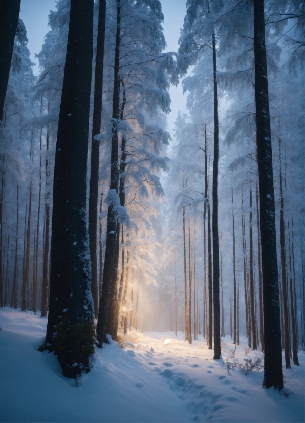 Atmosphere, Plant, Snow, Sky, Nature, Natural Environment