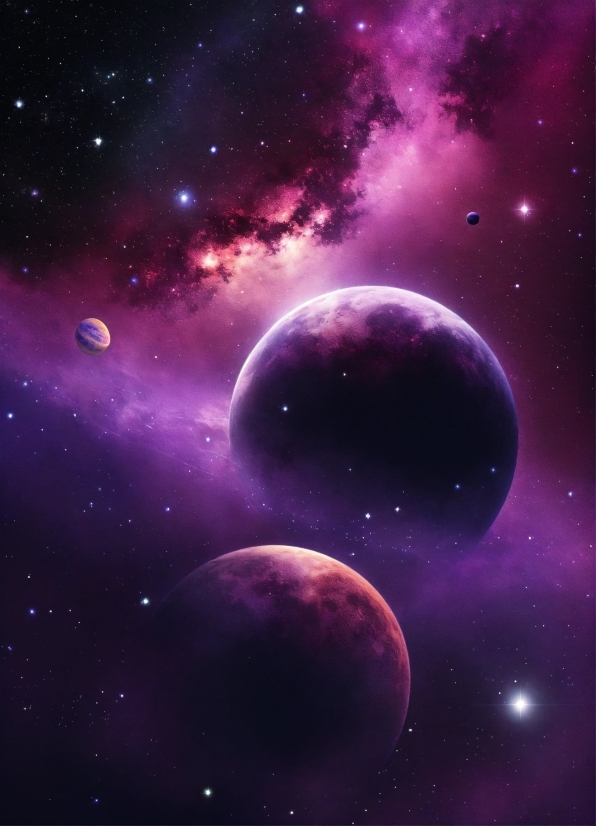 Atmosphere, World, Nature, Natural Environment, Purple, Nebula