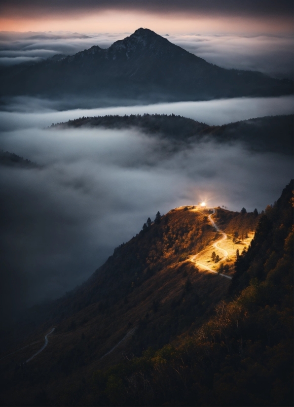 Background For Kinemaster Download, Cloud, Mountain, Sky, Atmosphere, Afterglow