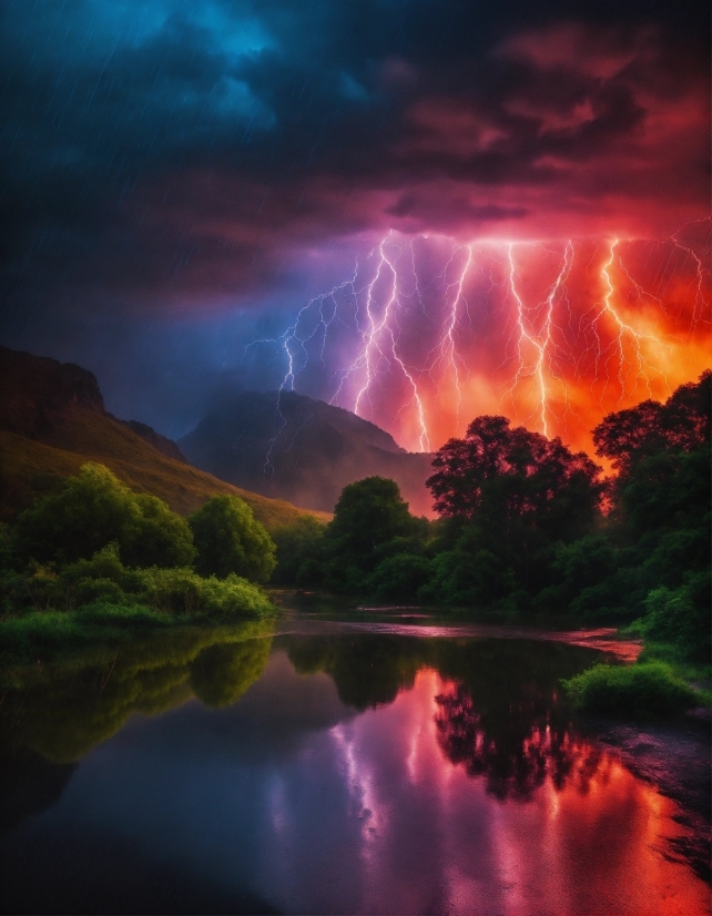 Background Glow Effect Video Download, Cloud, Water, Lightning, Sky, Atmosphere