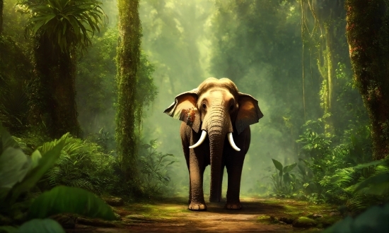 Best Ai Voice Generator, Elephant, Plant, Ecoregion, Natural Landscape, Elephants And Mammoths