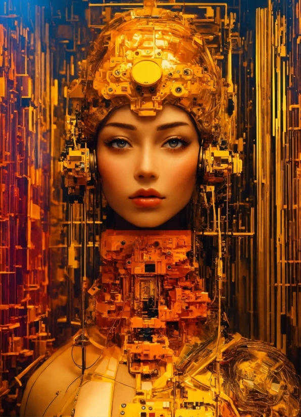 Best Application Of Ai In Healthcare, Light, Amber, Yellow, Art, Gold