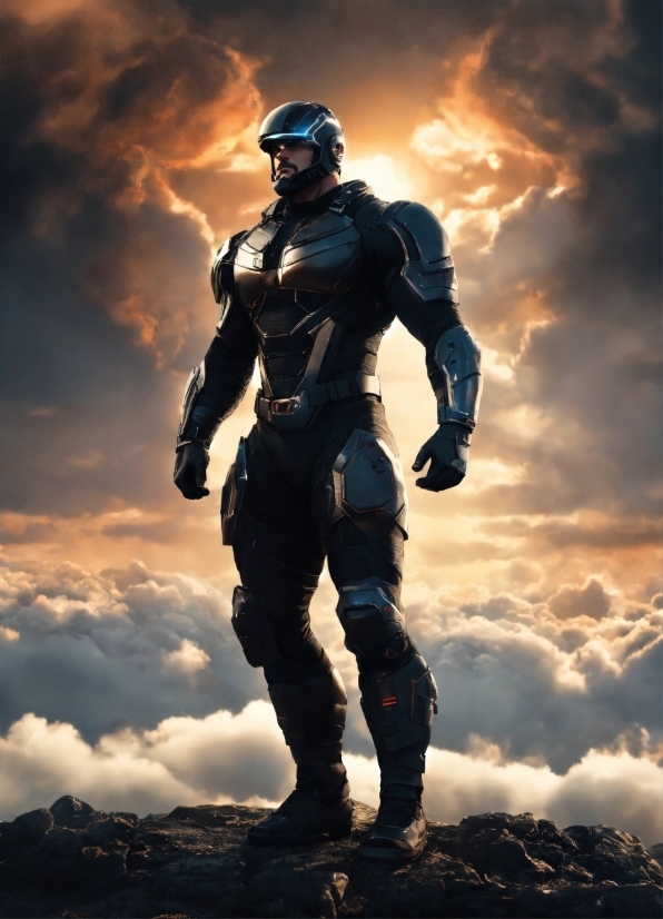 Chatgpt Elon Musk, Cloud, Sky, Helmet, Flash Photography, Cg Artwork