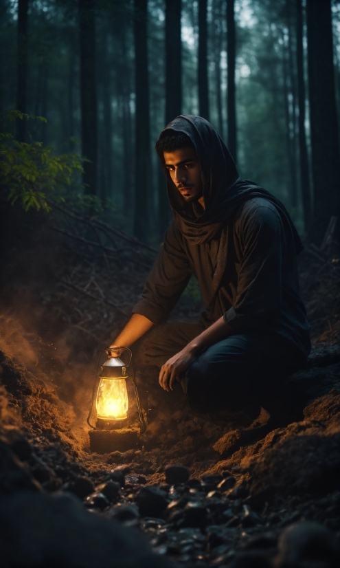 Chicken Stock Image, Plant, Flash Photography, Wood, People In Nature, Gas