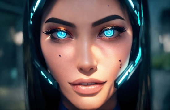 Cognitiveclass Ai, Nose, Lip, Eyebrow, Eyelash, Blue