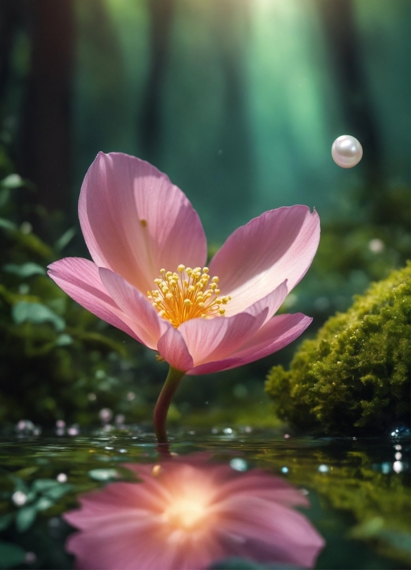 Download Video Youtube Short, Flower, Plant, Lotus, Water, Light