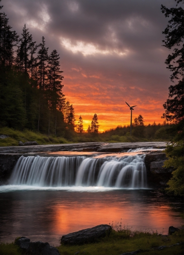 Effect Kinemaster Background, Cloud, Water, Sky, Water Resources, Fluvial Landforms Of Streams